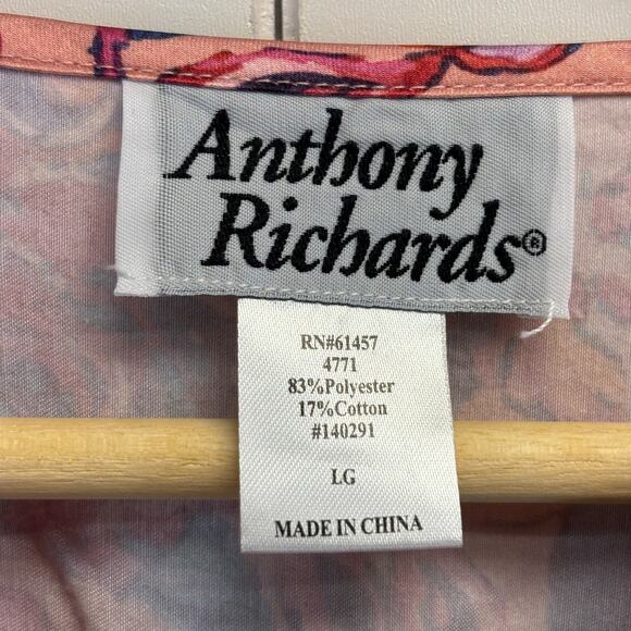 VTG Anthony Richards Womens Grannycore Floral Classic Nightgown size L Feminine - Picture 3 of 8